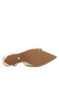 Nine West Szpilki SJ1489-6 Złoty. Kolor: złoty. Materiał: materiał. Obcas: na szpilce #7