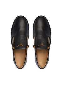 Giuseppe Zanotti Sneakersy RU50007/001 Czarny. Kolor: czarny. Materiał: skóra #4