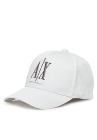 Armani Exchange Czapka z daszkiem XM000811 AF13343 U0009 Biały. Kolor: biały. Materiał: bawełna, materiał