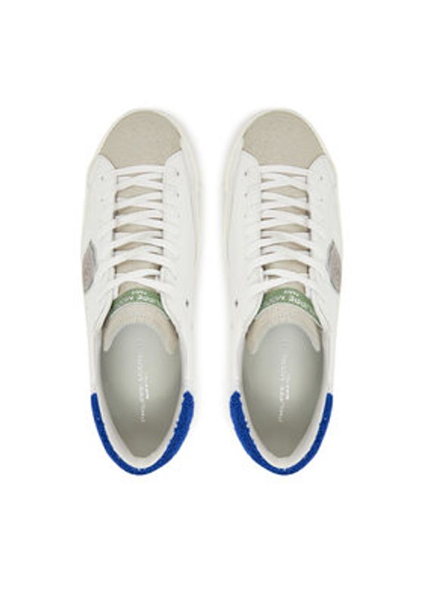 Philippe Model Sneakersy PRLU VEP3 Biały. Kolor: biały. Materiał: skóra