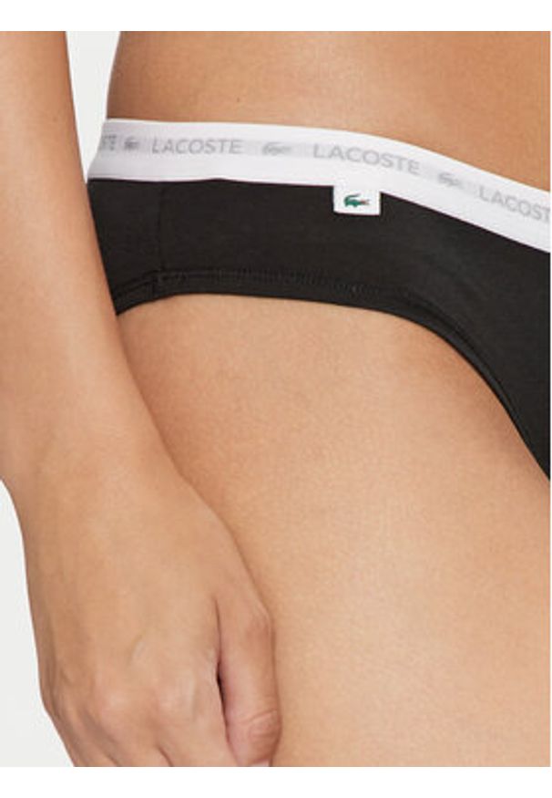 Lacoste Komplet 3 par fig klasycznych 8F1338 Kolorowy. Materiał: bawełna. Wzór: kolorowy