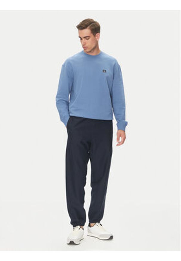 Calvin Klein Jeans Bluza LV04RC273G Niebieski Regular Fit. Kolor: niebieski. Materiał: bawełna