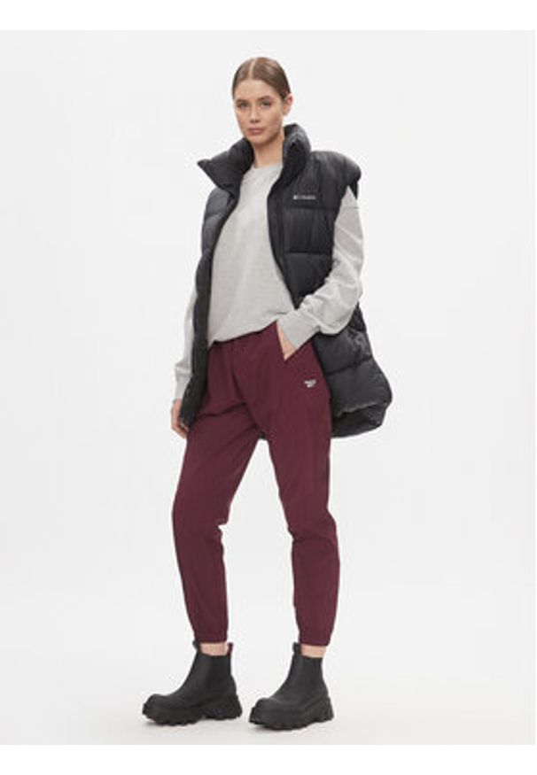 Reebok Spodnie dresowe Classics Franchise IL4627 Bordowy Relaxed Fit. Kolor: czerwony. Materiał: syntetyk