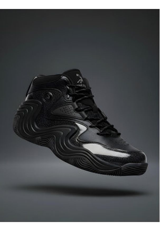 Shaq Sneakersy EOSS-JUGGERNAUT AQ95041M-B Czarny. Kolor: czarny. Materiał: skóra