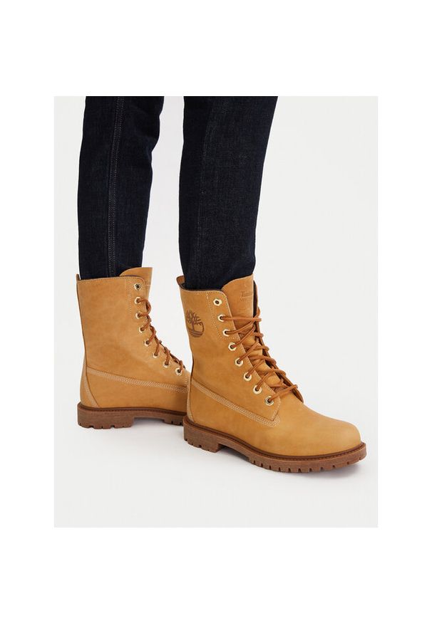 Trzewiki Timberland. Kolor: brązowy