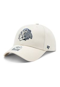 47 Brand Czapka z daszkiem NHL Chicago Blackhawks '47 MVP SNAPBACK H-MVPSP04WBP-BN Écru. Materiał: materiał