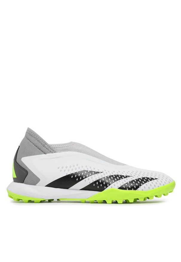 Adidas - adidas Buty Predator Accuracy.3 Laceless Turf Boots GY9999 Biały. Kolor: biały