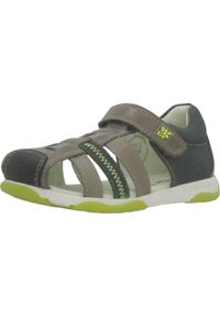 Garvalin - Sandały GARVALIN 202333 Niebieski. Kolor: zielony. Materiał: tkanina, skóra. Sezon: lato #1