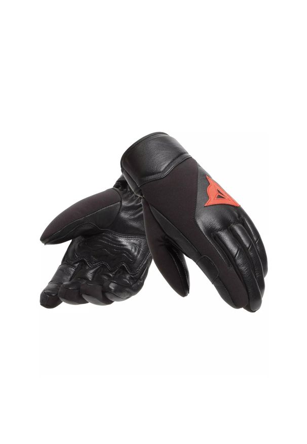 DAINESE - Rękawice narciarskie męskie Hp Gloves Sport. Kolor: czarny. Materiał: tkanina, skóra. Sport: narciarstwo