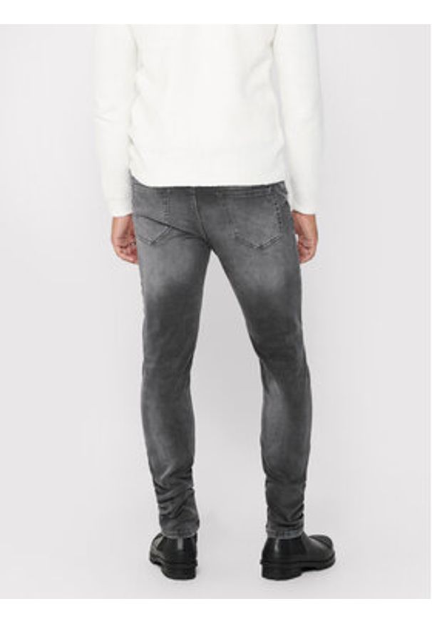 Only & Sons Jeansy Loom 22017103 Szary Slim Fit. Kolor: szary