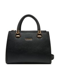 Liu Jo Torebka S Satchel AA5163 E0058 Czarny. Kolor: czarny. Materiał: skórzane