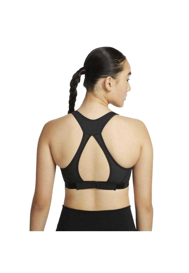 Nike - Damski Biustonosz Sportowy Z Logo Femme. Kolor: czarny