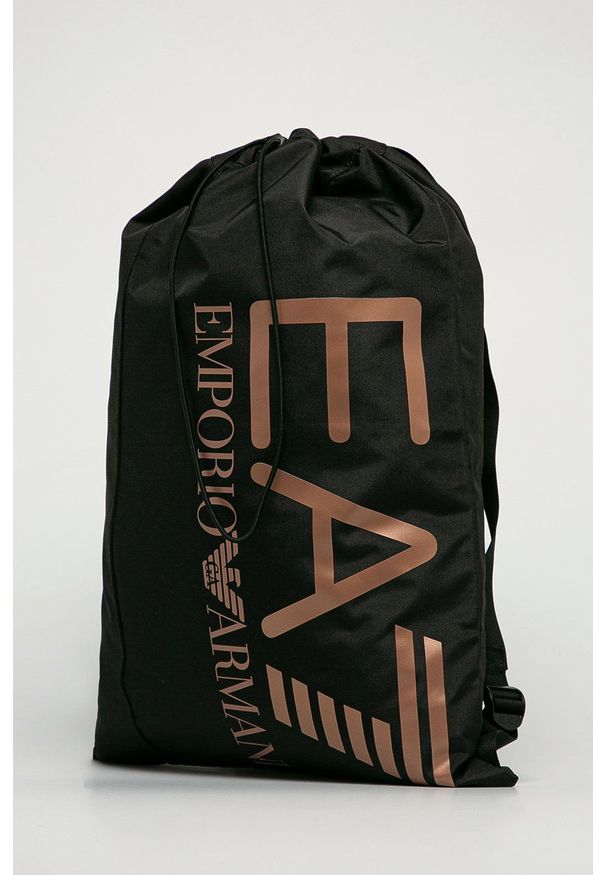 EA7 Emporio Armani - Plecak. Kolor: czarny