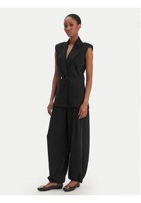 Liu Jo Sport Spodnie materiałowe TA6150 TS923 Czarny Regular Fit. Kolor: czarny. Materiał: syntetyk. Styl: sportowy #4