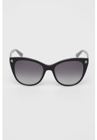 Furla okulary przeciwsłoneczne damskie kolor czarny. Kolor: czarny #4