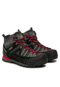 Karrimor Trekkingi Spike Mid 3 K949 Czarny. Kolor: czarny. Materiał: skóra, zamsz. Sport: turystyka piesza #4