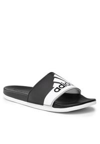 Adidas - adidas Klapki adilette Comfort GV9712 Czarny. Kolor: czarny. Materiał: skóra #5