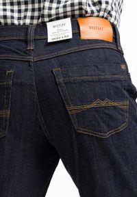 Mustang - MUSTANG WASHINGTON STRAIGHT MĘSKIE SPODNIE JEANSOWE JEANSY DŻINSY DENIM BLUE 1015351 5000 940 #9