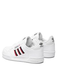 Adidas - adidas Sneakersy Continental 80 Stripes C S42611 Biały. Kolor: biały. Materiał: skóra #6