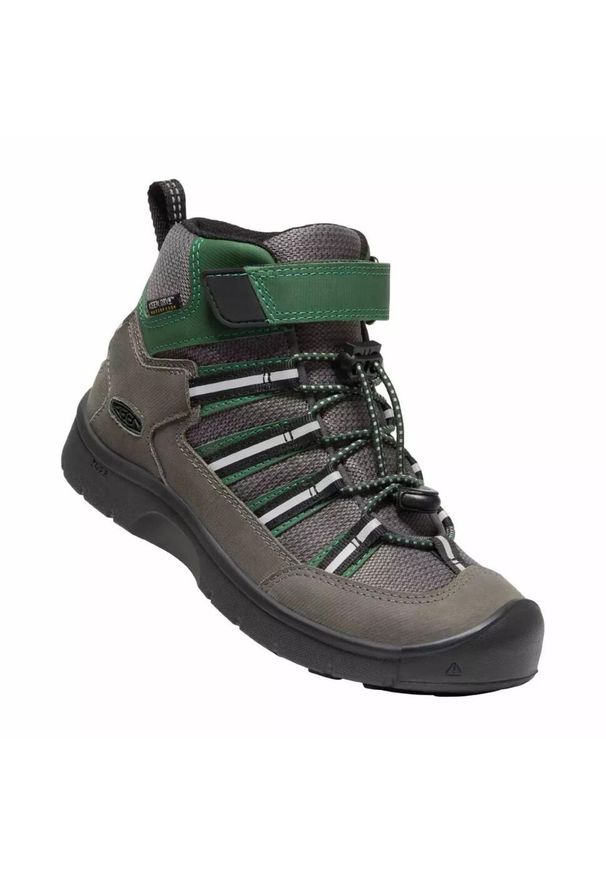 keen - Buty trekkingowe dla dzieci Keen Hikeport 2 Sport Mid WP. Okazja: na co dzień. Kolor: szary. Sport: turystyka piesza