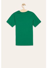 Jack & Jones - T-shirt. Okazja: na co dzień. Kolor: zielony. Materiał: bawełna, dzianina. Styl: casual #3