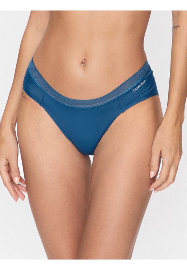 Calvin Klein Underwear Figi klasyczne 000QF6308E Niebieski. Kolor: niebieski. Materiał: syntetyk