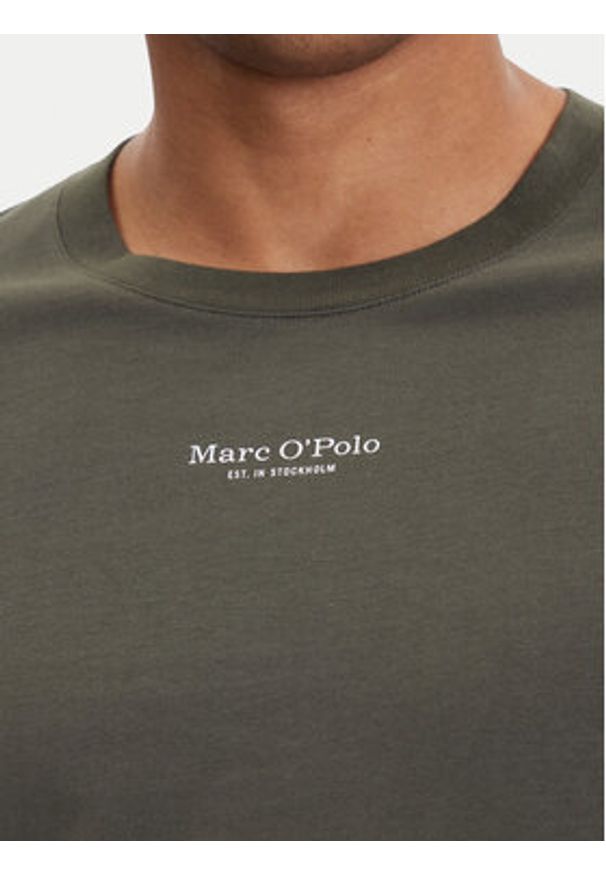 Marc O'Polo Longsleeve 528 2012 52020 Zielony Regular Fit. Typ kołnierza: polo. Kolor: zielony. Materiał: bawełna. Długość rękawa: długi rękaw
