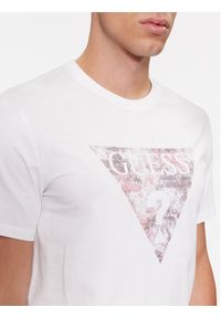 Guess T-Shirt M4RI29 J1314 Biały Slim Fit. Kolor: biały. Materiał: bawełna #2