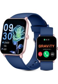 Smartwatch Gravity SMARTWATCH damski Gravity GT36-4 PG/BU PROF. Rodzaj zegarka: smartwatch #1