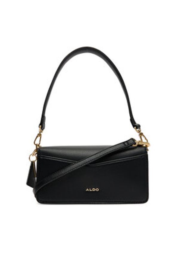Aldo Torebka Luxecarry 2.0 14076936 Czarny. Kolor: czarny. Materiał: skórzane