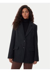 ViCOLO Marynarka TF0126 Czarny Regular Fit. Kolor: czarny. Materiał: syntetyk