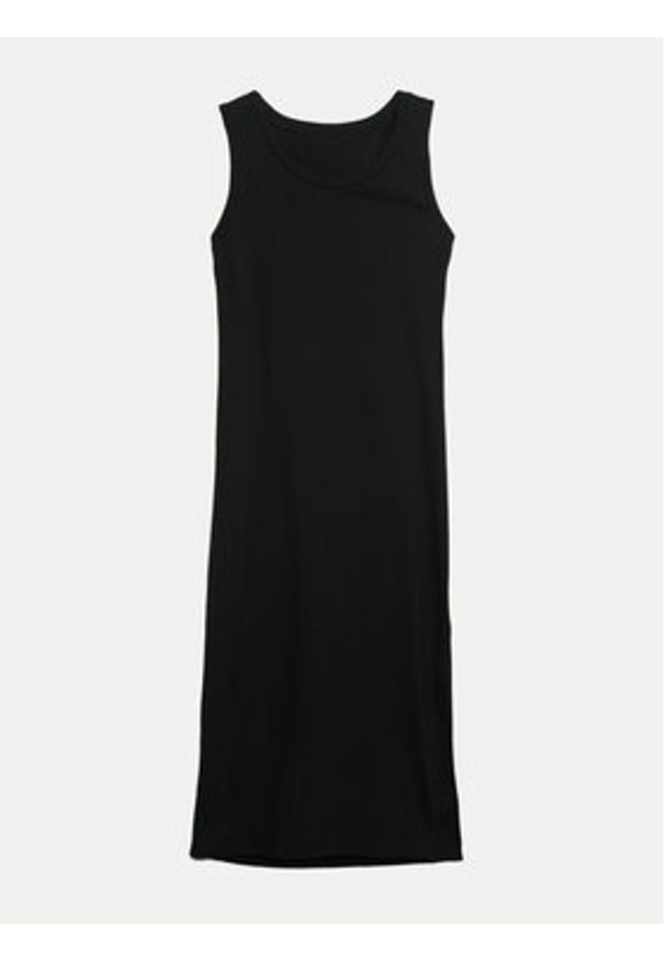 GAP - Gap Sukienka letnia 624686-01 Czarny Slim Fit. Kolor: czarny. Materiał: bawełna. Sezon: lato