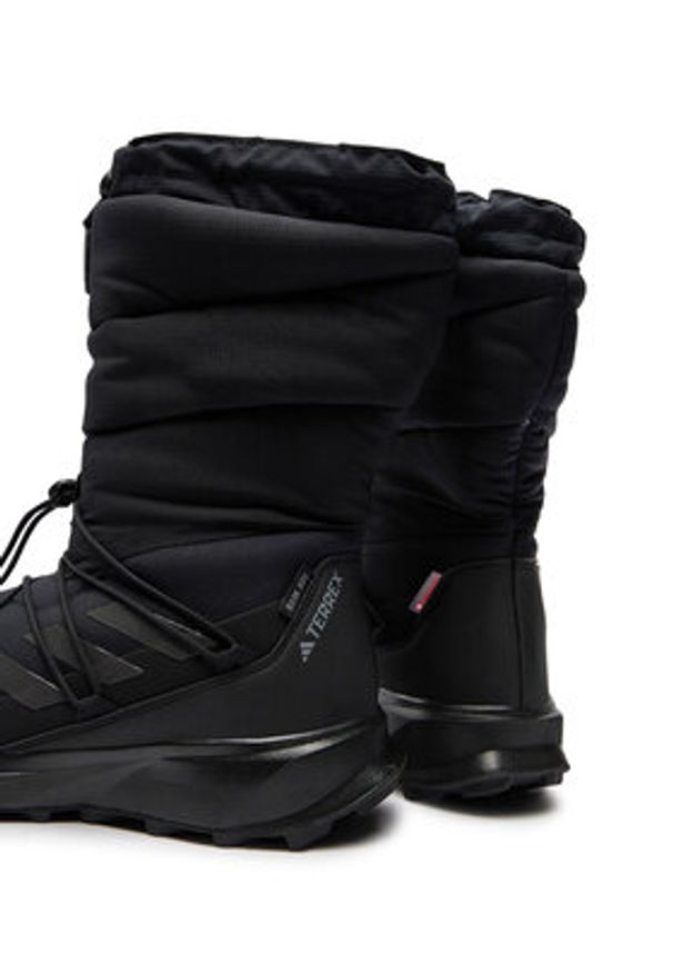 Adidas - adidas Śniegowce Terrex Winter Boot High C.Rdy ID2889 Czarny. Kolor: czarny. Materiał: materiał
