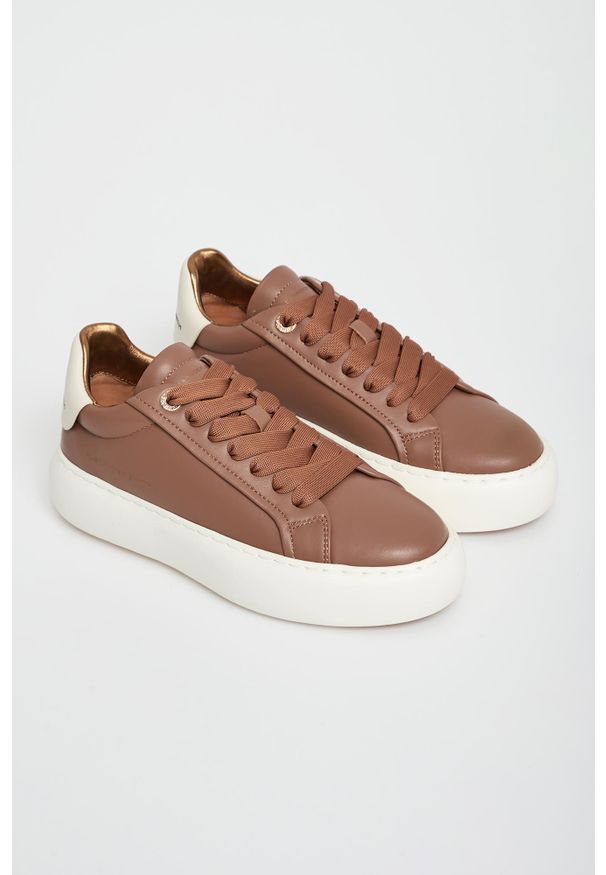 Alexander Smith - Sneakersy damskie skórzane Soho ALEXSANDER SMITH. Materiał: skóra