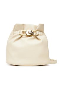 VALENTINO - Valentino Torebka Fedora Re VBS9A733 Écru. Materiał: skórzane