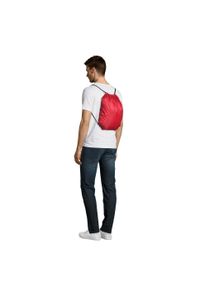 SOL'S - Urban Plain Drawstring Bag. Kolor: czerwony