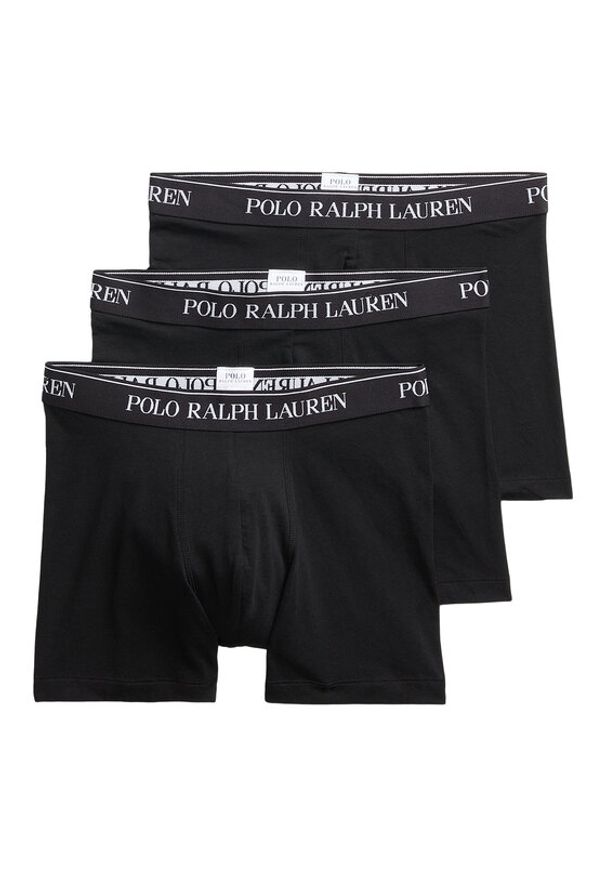 Polo Ralph Lauren Komplet 3 par bokserek 714835887002 Czarny. Kolor: czarny. Materiał: bawełna