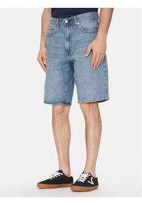 Levi's® Szorty jeansowe 478™ 001JM-0005 Niebieski Baggy Fit. Kolor: niebieski. Materiał: bawełna