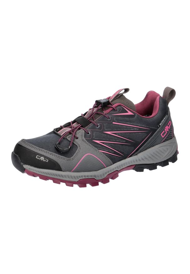 Buty trailowe damskie CMP ATIK WP przewiewne wodoodporne podeszwa Full On Grip. Kolor: różowy. Styl: sportowy