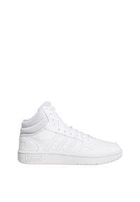 Adidas - Buty Hoops 3.0 Mid Classic. Kolor: szary, biały, wielokolorowy. Sport: koszykówka