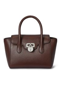 Lauren Ralph Lauren - Torebka LAUREN RALPH LAUREN. Kolor: brązowy