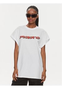 Pinko T-Shirt 103138 A1P7 Biały Relaxed Fit. Kolor: biały. Materiał: bawełna #1