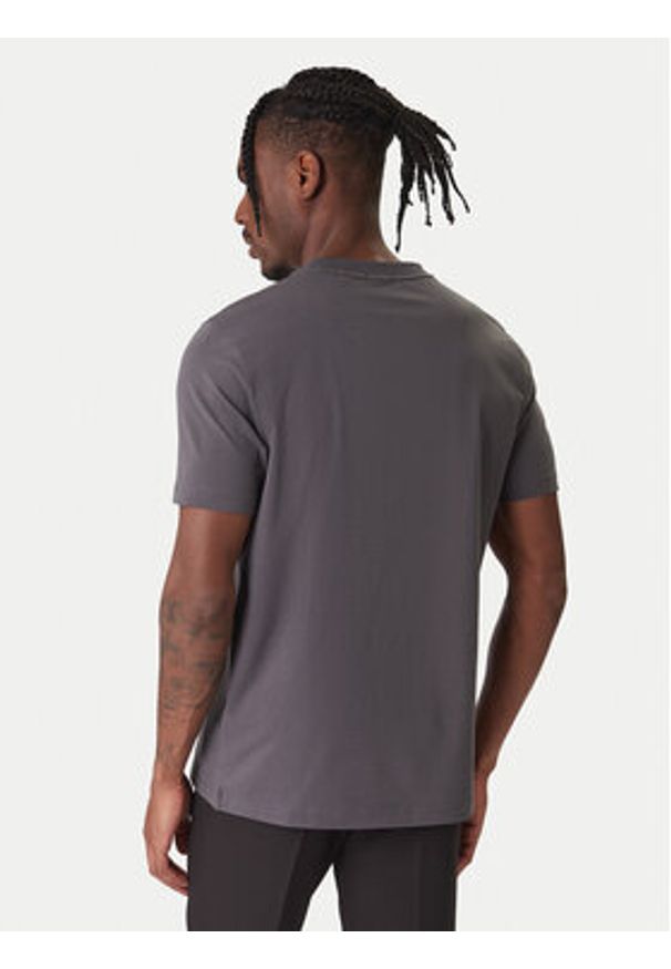 BOSS T-Shirt Tee 50506373 Szary Regular Fit. Kolor: szary. Materiał: bawełna