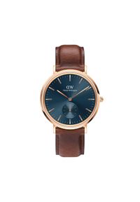 Daniel Wellington Zegarek Classic Multi-Eye St Maves Arctic DW00100708 Brązowy. Kolor: brązowy