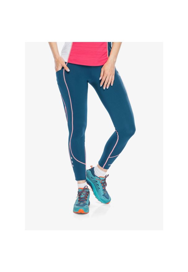 CRAZY - Getry do biegania damskie Crazy Leggings Cute Light. Kolor: zielony