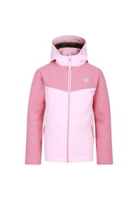 DARE 2B - Kurtka Ocieplana Dziecięca Jolly. Kolor: różowy. Materiał: puch. Styl: sportowy