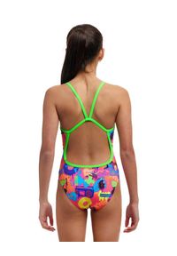 FUNKITA - Strój kąpielowy dziewiczęcy Funkita Lotsa Pop Single Strap. Kolor: różowy #2