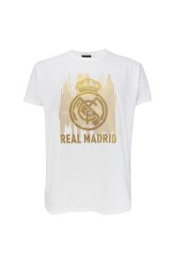 AC MILAN - Koszulka z herbem Realu Madryt dla dorosłych unisex. Kolor: biały
