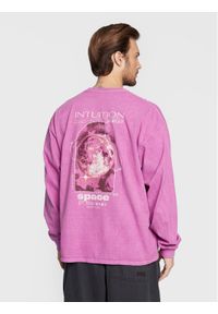 BDG Urban Outfitters Longsleeve 76134154 Różowy Relaxed Fit. Kolor: różowy. Materiał: bawełna. Długość rękawa: długi rękaw #1
