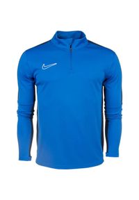 Bluza sportowa męska Nike DF Academy 23 SS Drill. Kolor: niebieski